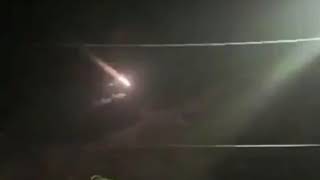 Meteorito cae en Ica hace instantes - Peru