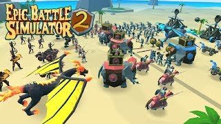 Warriors Arena Battle Mobile Games Epic Battle Simulator 2 