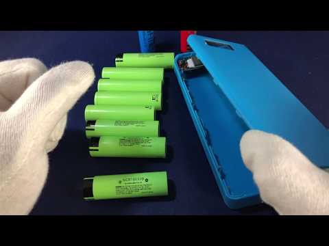 27.000mAh повербанк своими руками за 1 минуту! Как самому сделать power bank? Полная инструкция!