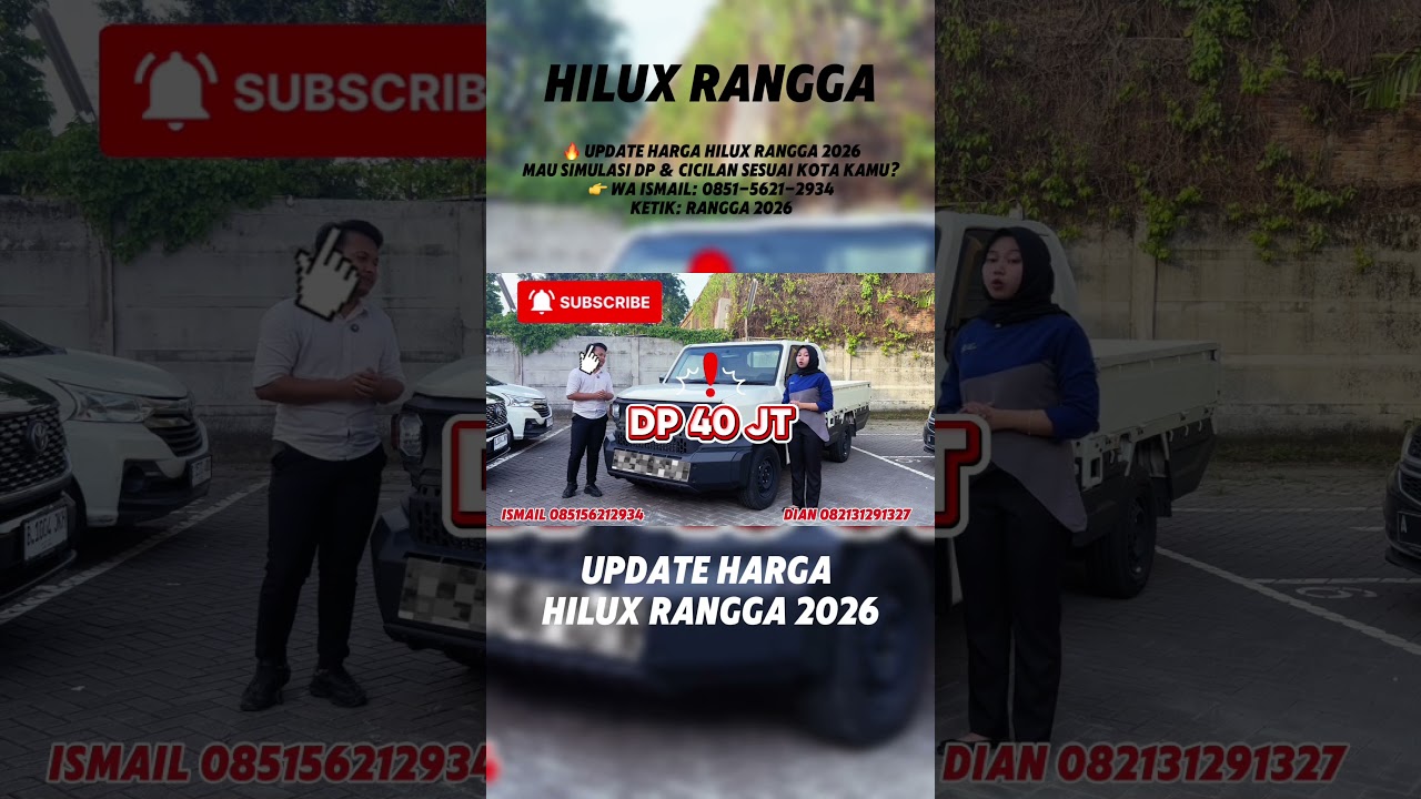 Hilux rangga DP 40 JT