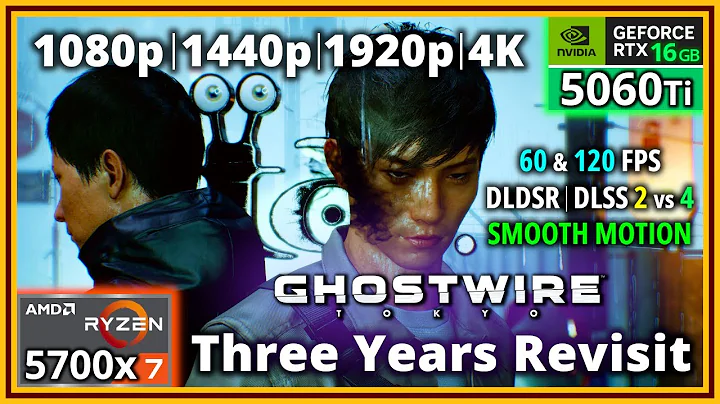 Ghostwire Tokyo - Ryzen 7 5700X & RTX 5060 Ti 16 GB - Another Unique Game from Tango, Revisited