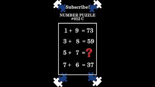 Solving Numbers Puzzle #012 C Session 02
