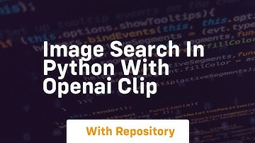 Image search in python with openai clip