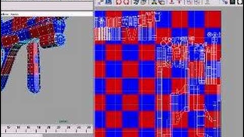 Maya 8 UV Editor Tutorial Part 4