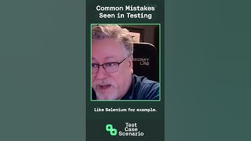 What are common mistakes seen in automated testing?