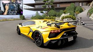 760HP Lamborghini Aventador SVJ - Forza Hortizon 6 | Logitech RS50 gameplay screenshot 5