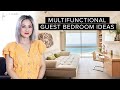 3 Creative Solutions for that Extra Bedroom In Your Home | Multifunctional Guest Bedroom Ideas