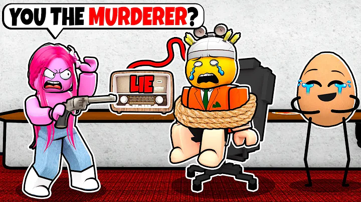 Using a LIE DETECTOR In Murder Mystery Roblox