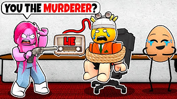 Using a LIE DETECTOR In Murder Mystery Roblox