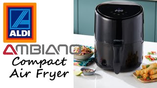 Aldi Ambiano Digital Air Fryer 3L AF2503 Review, Air fryer