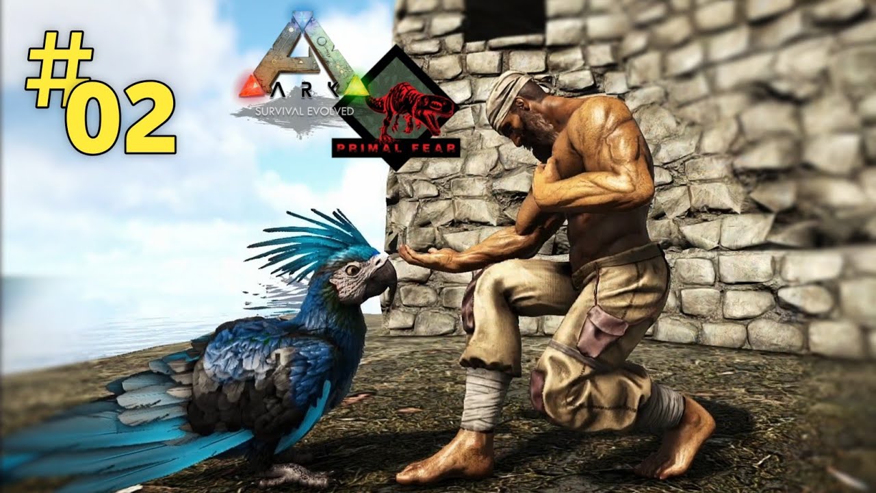 Taming Parrot And Little Bit Progression | Ark Primal Fear Ragnarok ...