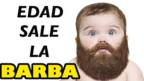 ¿A qué edad crece más rápido la barba?