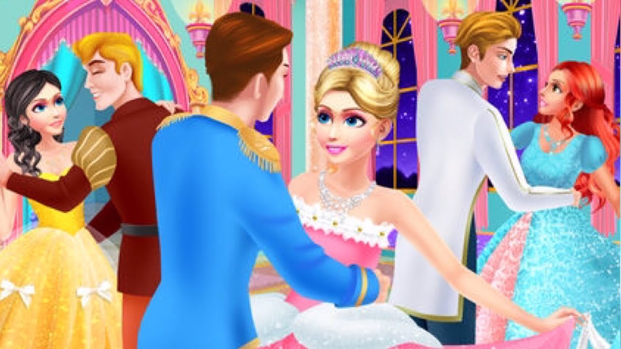 Help The Princess Dress Up For The Ball Fairytale Dress Up Game Fun ...