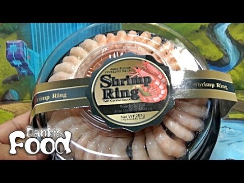 Shrimp Ring 링 쉬림프 자숙 칵테일 새우, 대형마트의 냉동 새우 요리 시식기