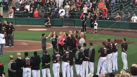 National Anthem sung by CalSTRS choir
