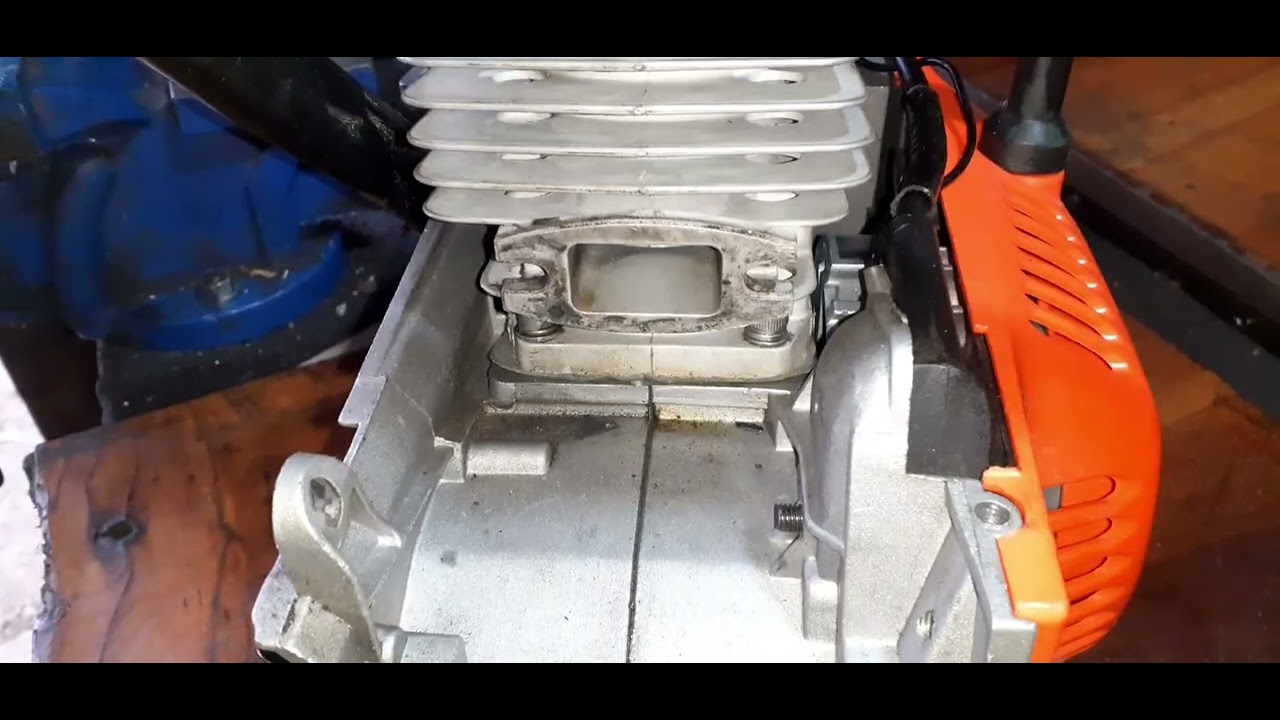 Drujbă china 5200 cu piston de husqvarna 50 51 !