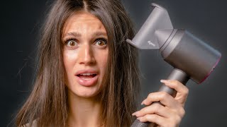 TESTING The Dyson Supersonic Flyaway Attachment