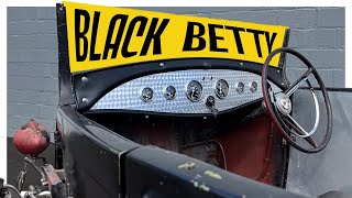 Installing these Stewart Warner GAUGES in your Hot Rod | HOW TO  'Black Betty'