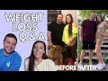 SUSTAINABLE WEIGHT LOSS Q &amp; A PART TWO | How We Lost a Combined 144 LBS