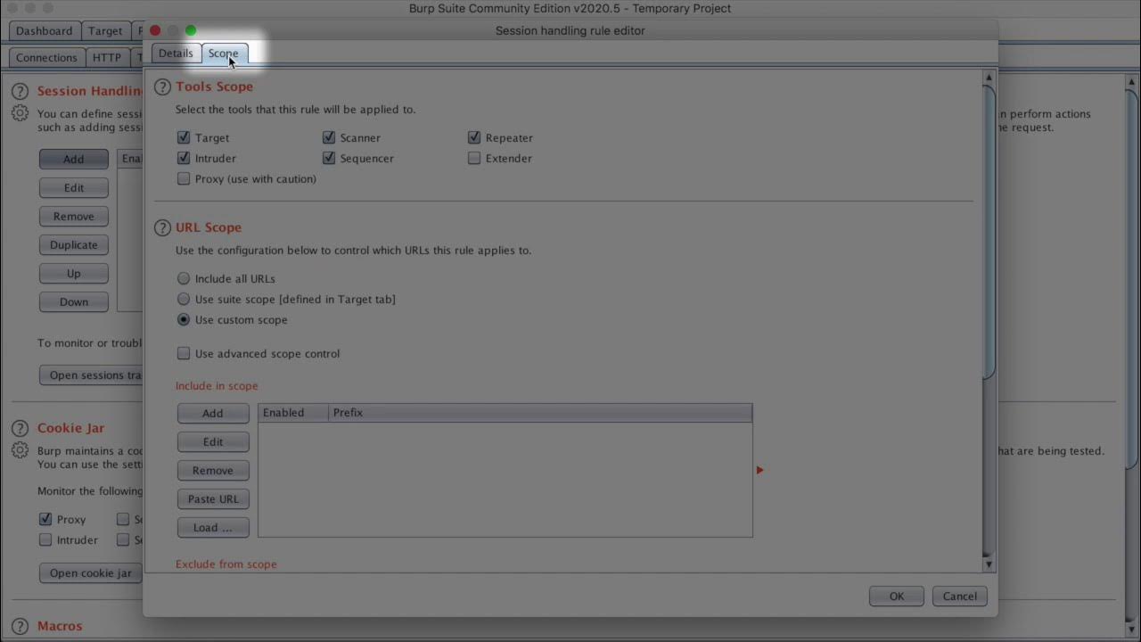 How to automatically send HTTP Requests using Burp Suite Macros YouTube