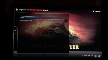 War Media Center - AK47 Build - Kodi 17.4