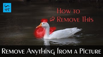 Remove Anything from a Picture, Photography Post Processing Photoshop Tutorial