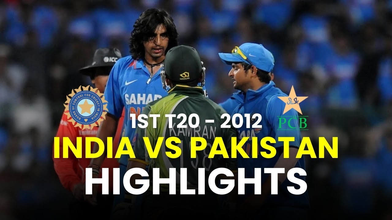India vs Pakistan 1st T20 2012 | Highlights - YouTube