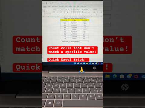 Excel COUNTIF: Count
