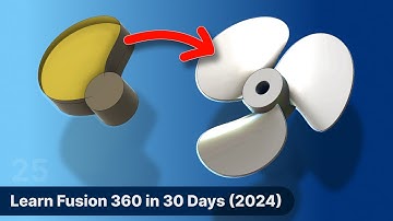Fusion 360 SURFACES made EASY | Day 25 of Learn Fusion 360 in 30 Days - 2024 EDITION