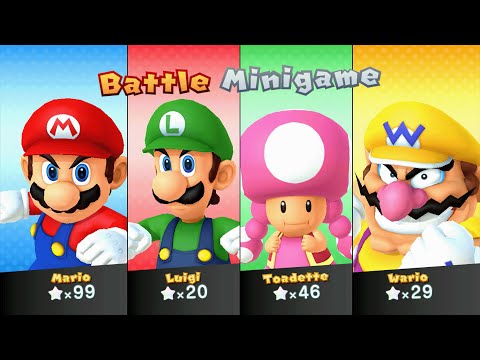 видео: Mario Party 10 - Mario vs Luigi vs Toadette vs Wario - Chaos Castle