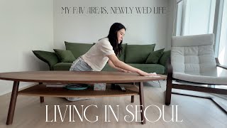 ENG vlog)Newly wed life, fav spots in Seoul🚃(Seongsu,Hannam), core memories🌻