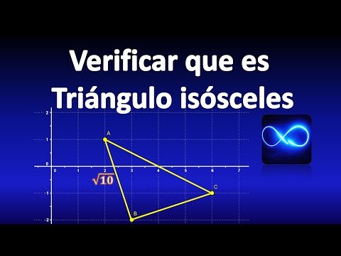 Video: Cómo Demostrar Que Un Triángulo Es Isósceles
