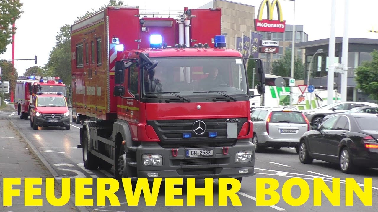 VERBANDSFAHRT FEUERWEHR BONN (WLF AB EINSATZLEITUNG UND MEHR)