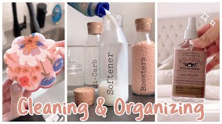 30 Minute Cleaning🫧Organizing💄Restocking 🥫 Inspiration and Satisfying ✨