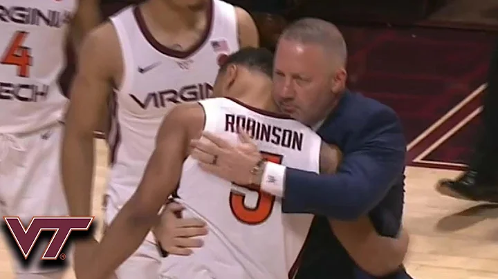 Virginia Tech's Justin Robinson Recipient Of Classy Gesture On Senior Night