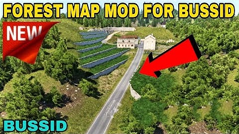 forest map mod for bussid | mod de mapas para bus simulator indonesia | mod map bussid.
