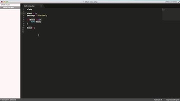 Sublime Text Tutorial - Tips & Tricks: Multi-line cursors & incremental selecting