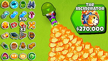 How far can Every GOD BOOSTED 4th Path Get? (Bloons TD 6)