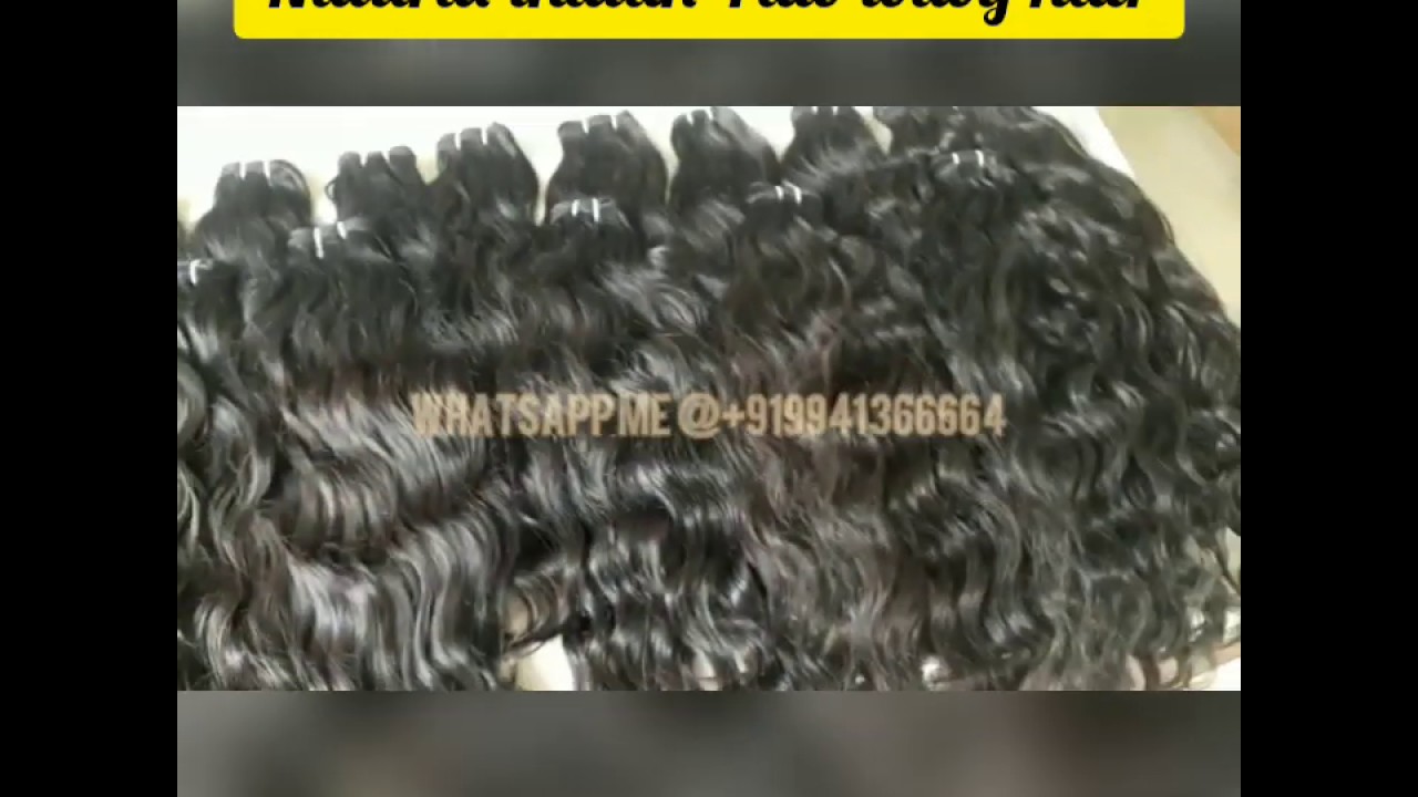 Indian Hair Vendor - RAW Temple Hair 100% Remy Virgin Human Hair Extensions