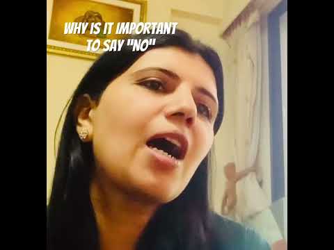 Why Saying No Is Important