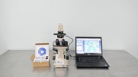 Nikon TMS F Inverted Microscope with AmScope Digital Camera for sale