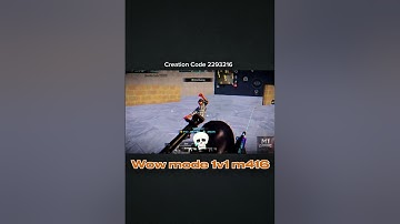 Wow Mode 1v1 m416 #pubgmnextstarprogram #pubgmobile #pubgmobilec9s26  #pubgmwow