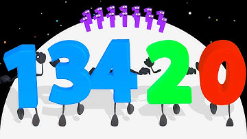 Become the Greatest Number Master! - NUMBER LEVELING (Satisfying Mobile Games)