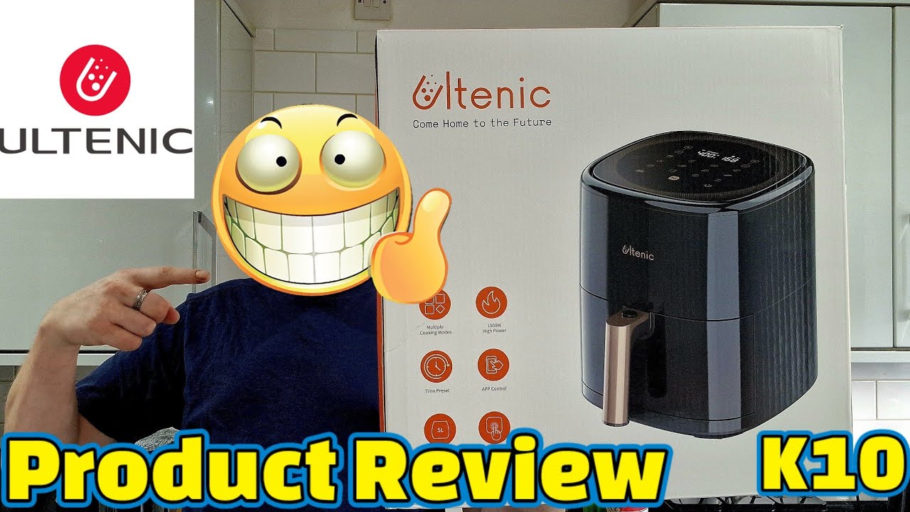 Ultenic K20 Duel Basket Air-Fryer Unboxing and Review 