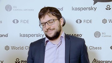 Riga Grand Prix 2019 / Final, game 1 / Interview with Vachier-Lagrave