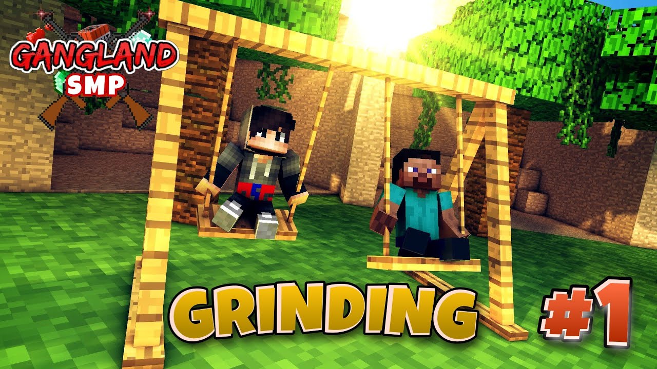 First Day Of Gangland SMP | Grinding Karege Aur Ghar Banaye Ge 🏠 #minecart #ganglandsmp #viral