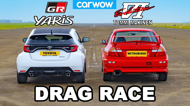 Toyota GR Yaris v Mitsubishi Evo VI - DRAG RACE *T...