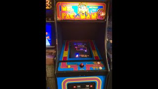 Ms Pacman By Midway 19801981 Full Size Arcade Game Review And Closer Look Retro Arcade Video Games