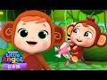 ちびっこサルのうた!みんなでおさるさんごっこ 🐒🎶 | リトルエンジェル日本語 - 童謡と子供の歌