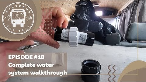 Step-by-Step Guide to Installing a Water System with Hepvo Drain | Adventure Bus Episode 18